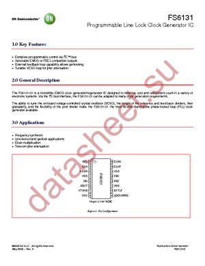 FS6131-01G-XTD datasheet  